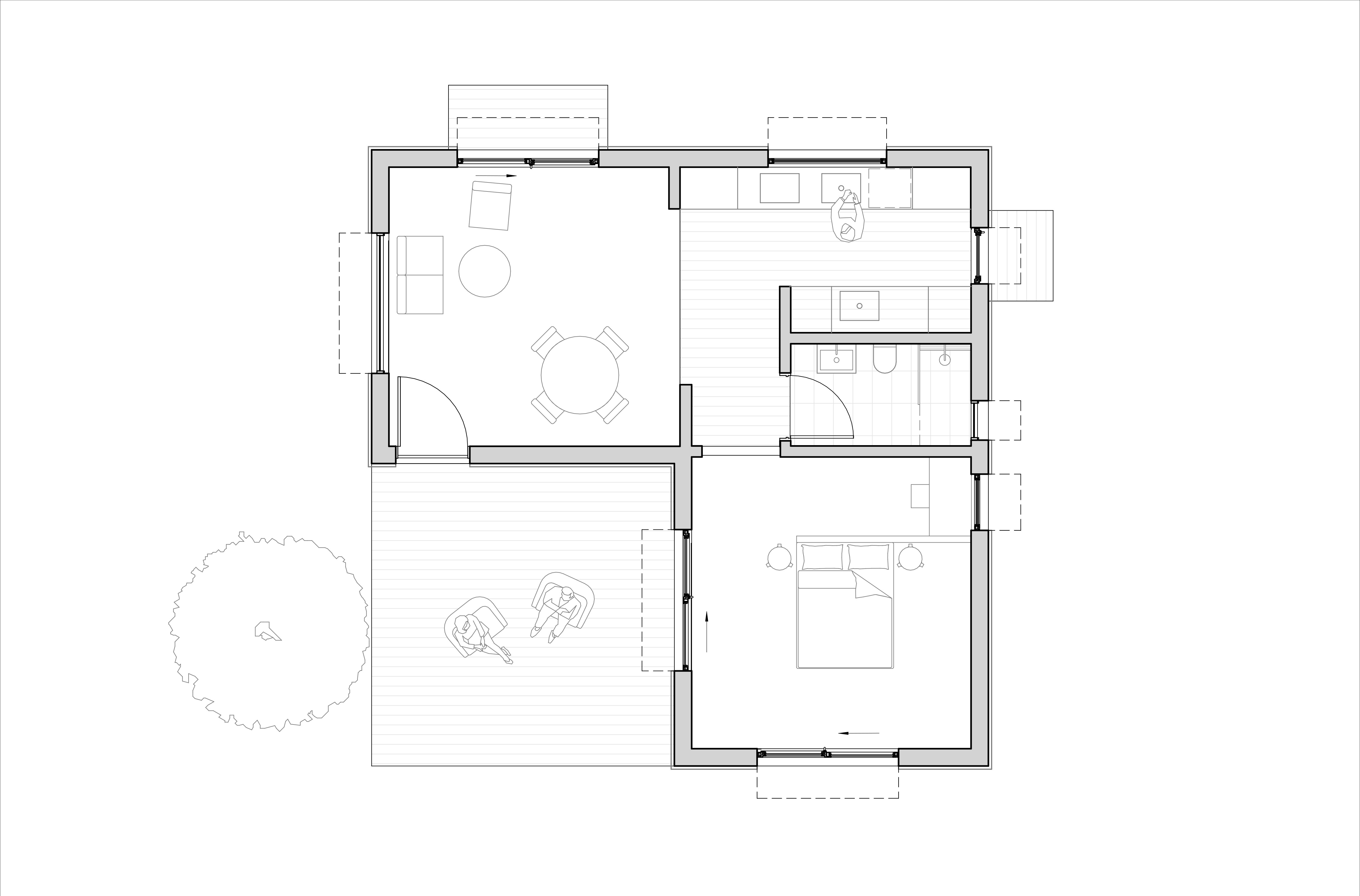 One Bed Plus floor plan